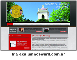 P&aacute;gina web e Ex Alumnos del Colegio Ward