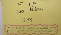 Valores para vivir en comunidad
