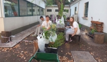 Un jardín para mariposas